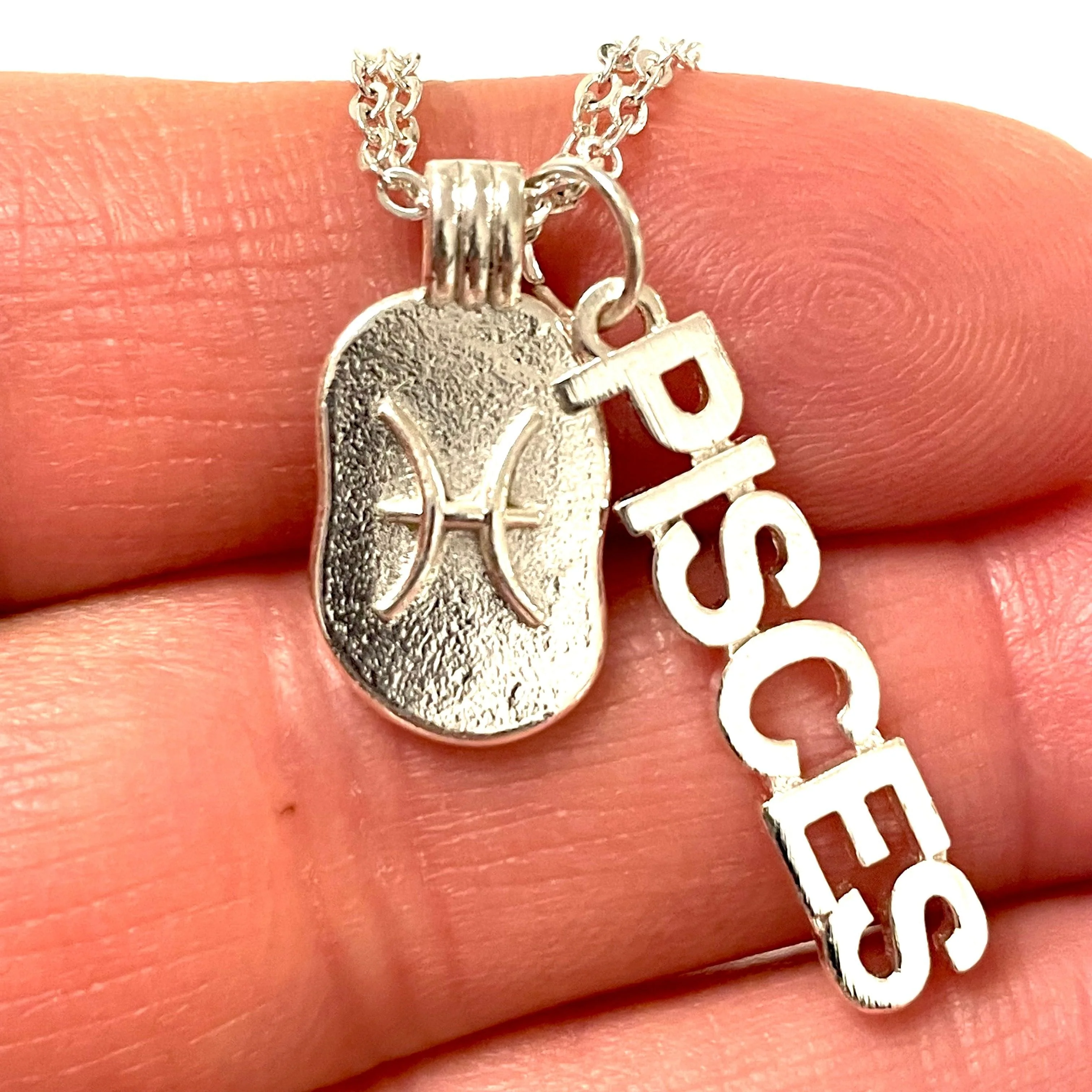 Silver Plated Brass Zodiac Horoscope Sign, Constellation Medallion Pendant,Celestial Astrology Charm-Chain&Jump Rings Not Included