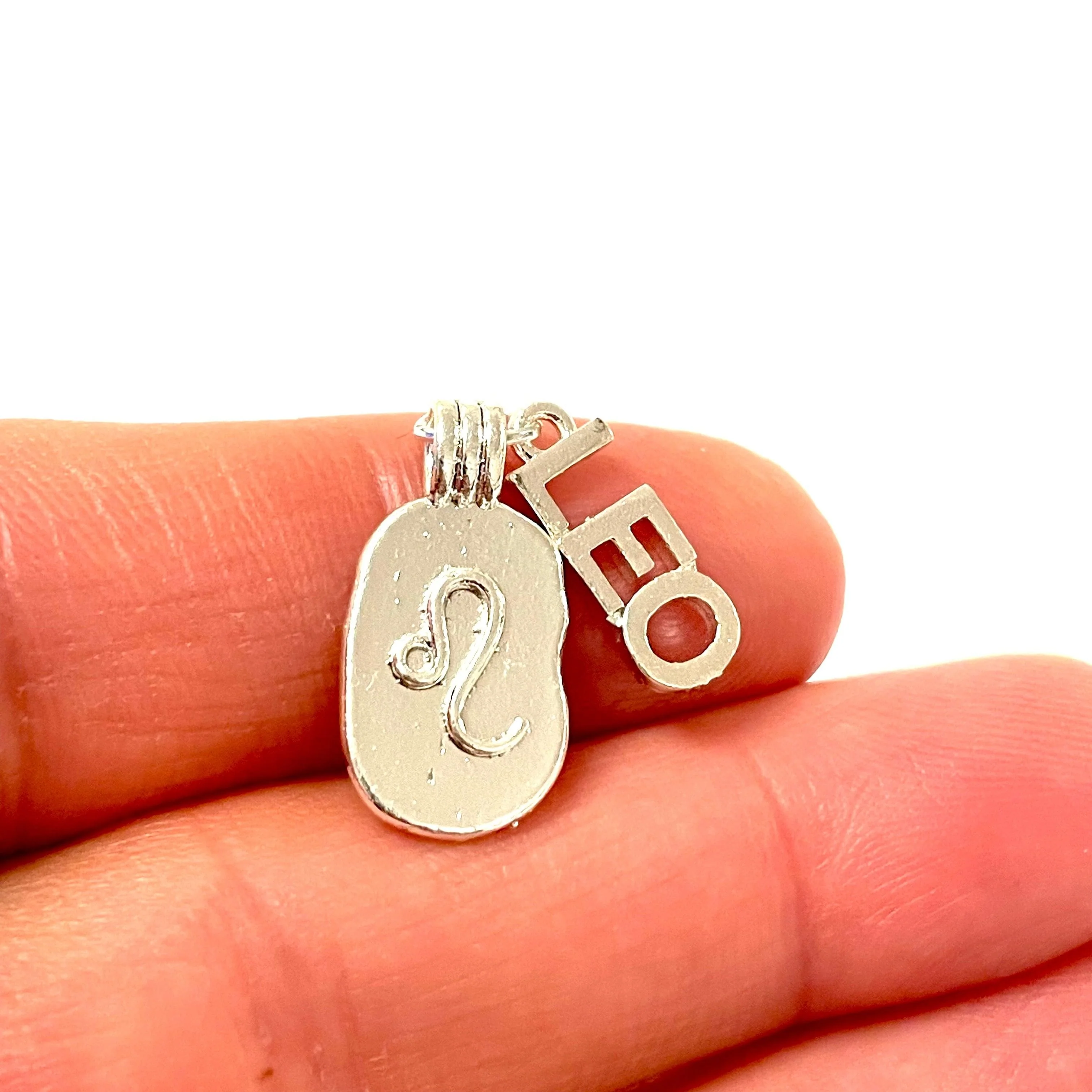 Silver Plated Brass Zodiac Horoscope Sign, Constellation Medallion Pendant,Celestial Astrology Charm-Chain&Jump Rings Not Included - Image 16