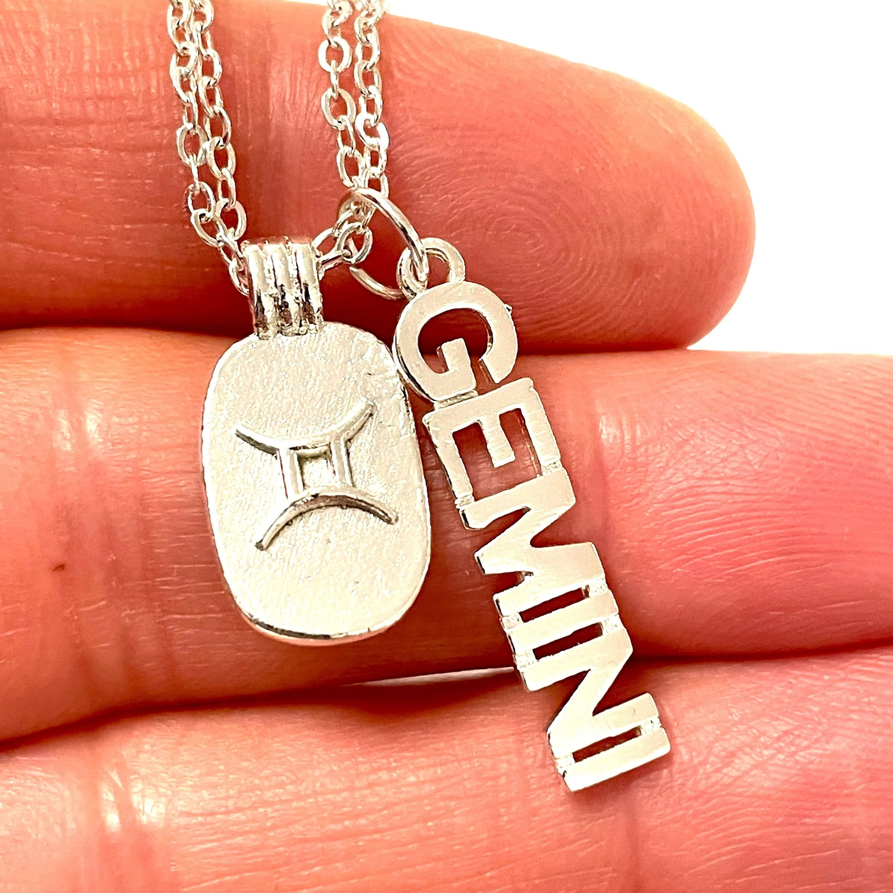 Silver Plated Brass Zodiac Horoscope Sign, Constellation Medallion Pendant,Celestial Astrology Charm-Chain&Jump Rings Not Included - Image 20