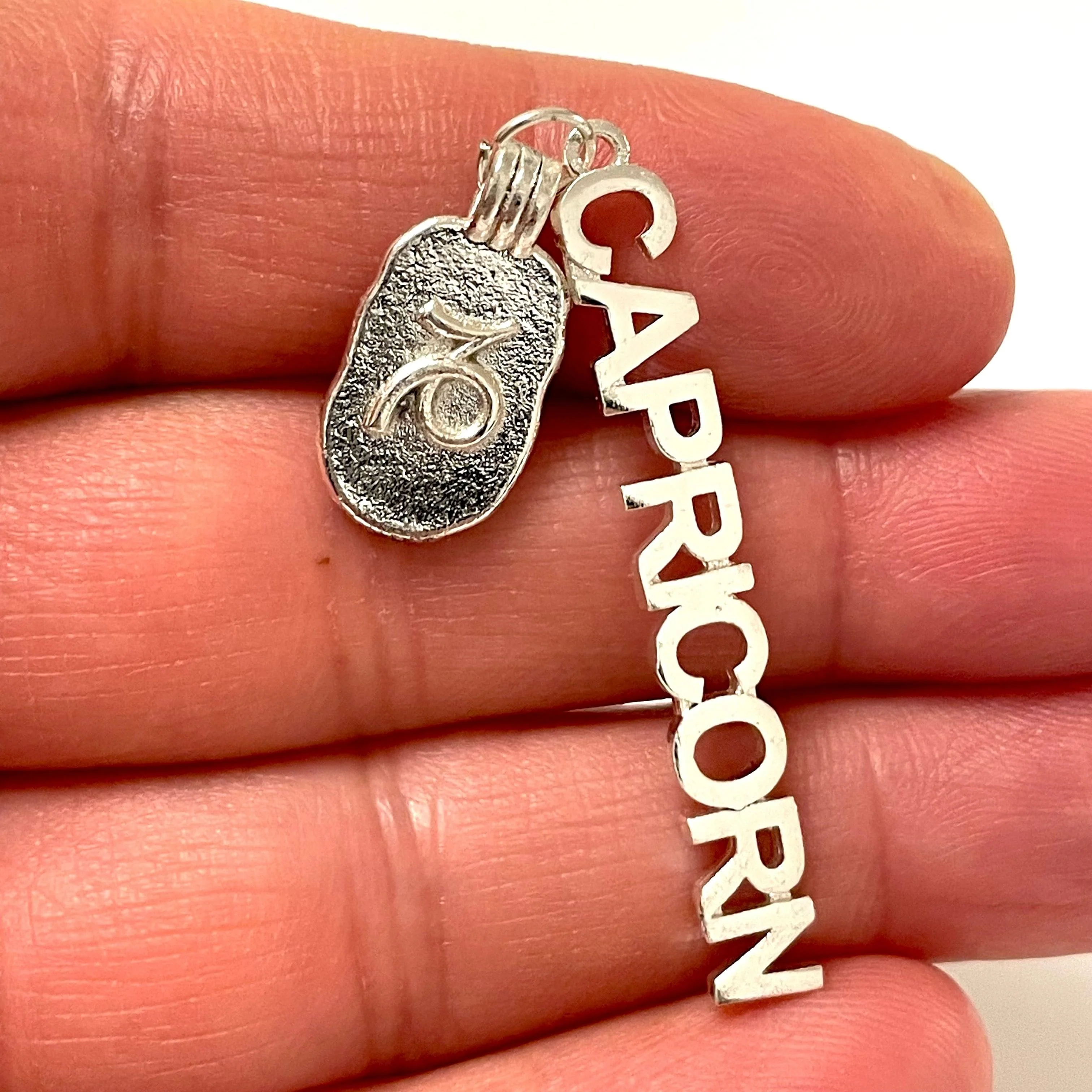 Silver Plated Brass Zodiac Horoscope Sign, Constellation Medallion Pendant,Celestial Astrology Charm-Chain&Jump Rings Not Included - Image 6