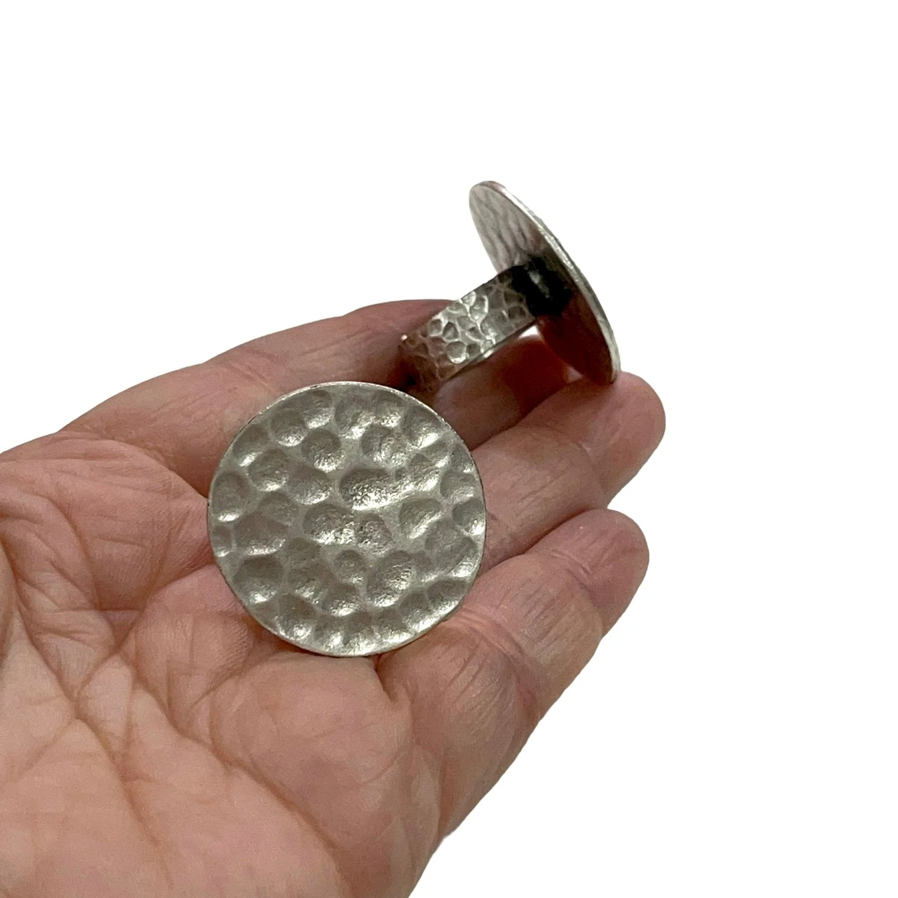 Silver Ring Setting, Antique Silver Plated Brass Adjustable Ring Blank, Adjustable Ring Bezel