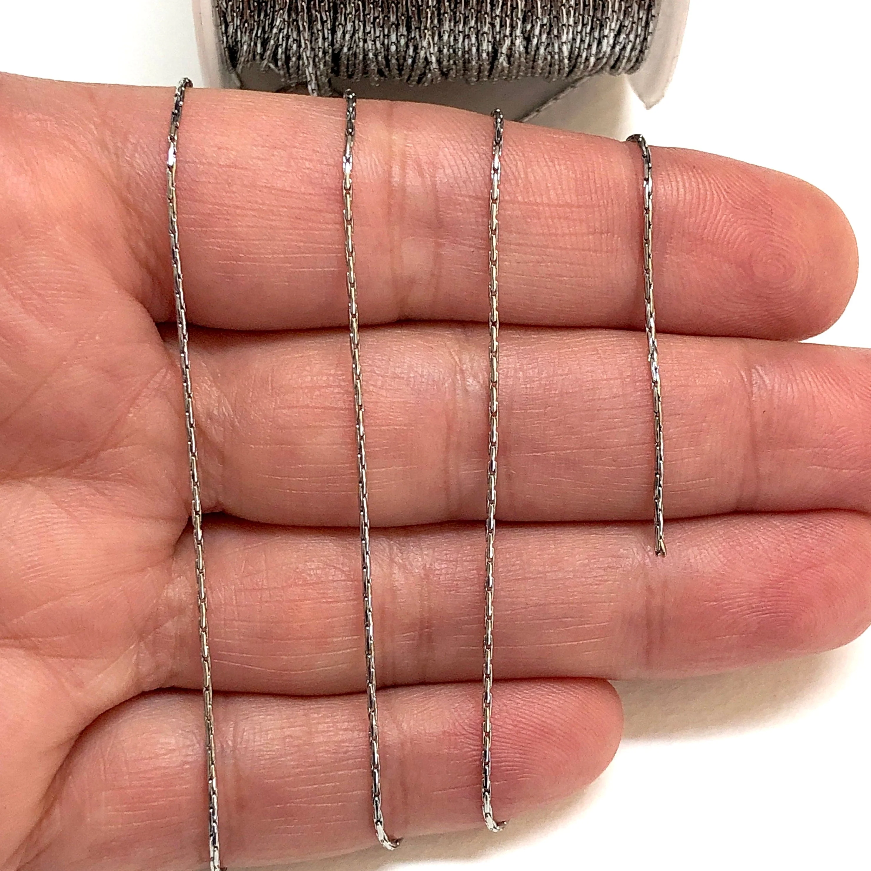 Waterproof Stainless Steel 0.6mm Cobra Chain, Cobra Stainless Steel Chain - Image 2