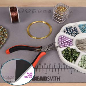 The Beadsmith Treasure Mat Tray and Mat - 11 x 14 Inches - Image 4
